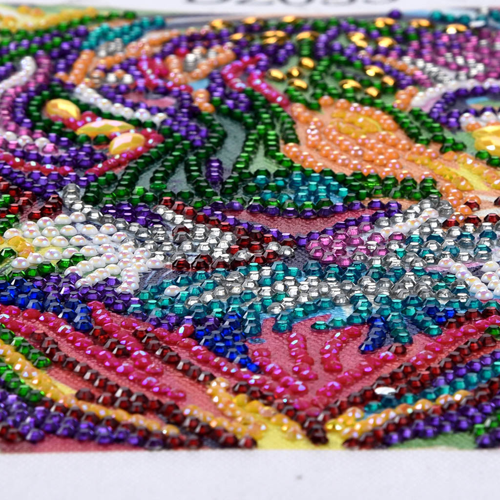 Colorful Fierce Tiger-DIY Diamond Painting