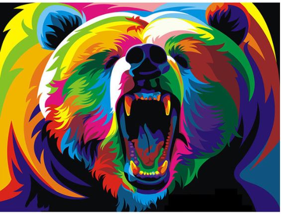 Colorful Bear-DIY Diamond Painting