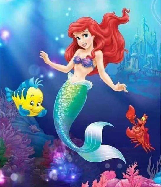 Ariel The Little Mermaid-DIY Diamond Painting