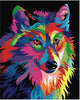 Coloful Wolf-DIY Diamond Painting