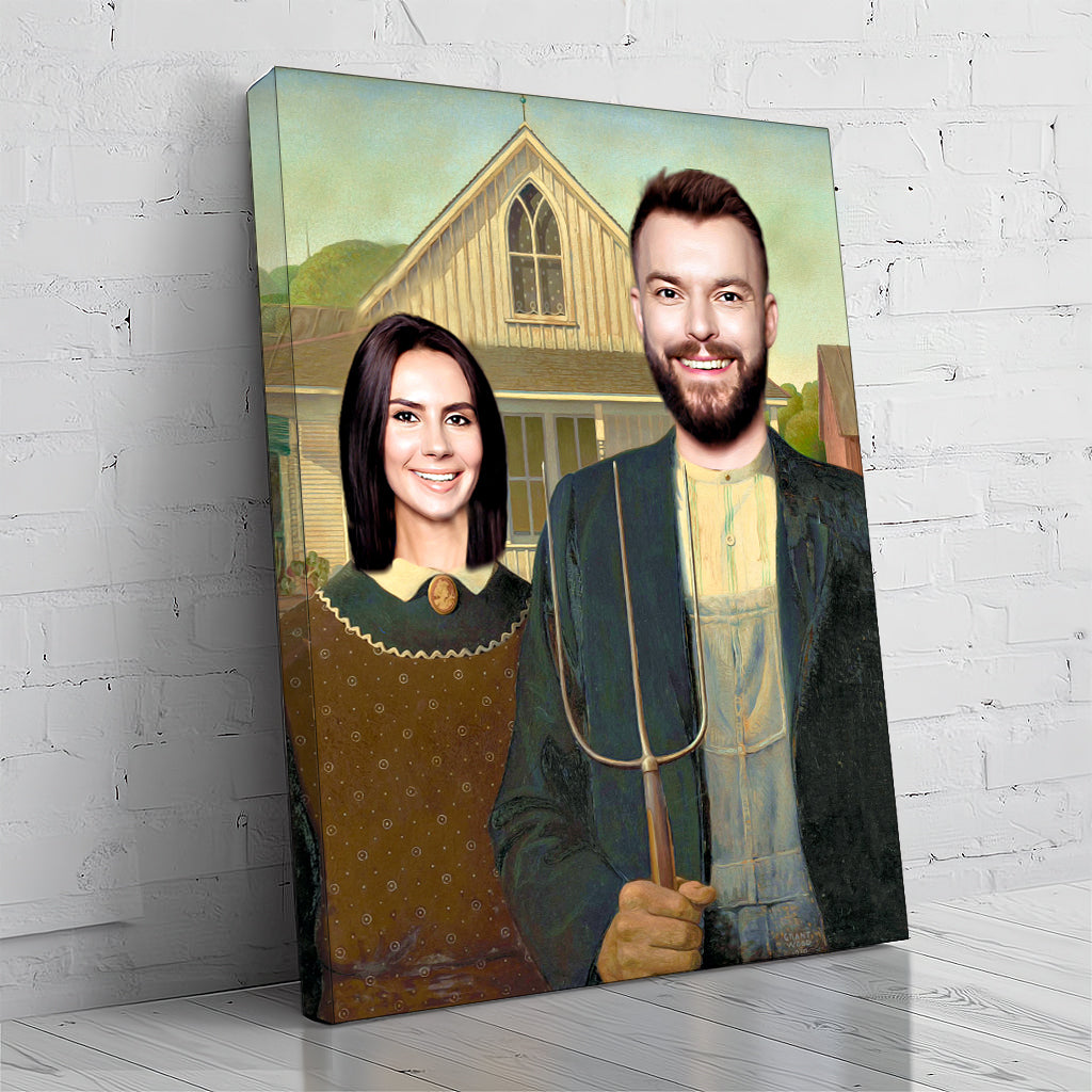 The American Gothic-DIY Diamond Painting