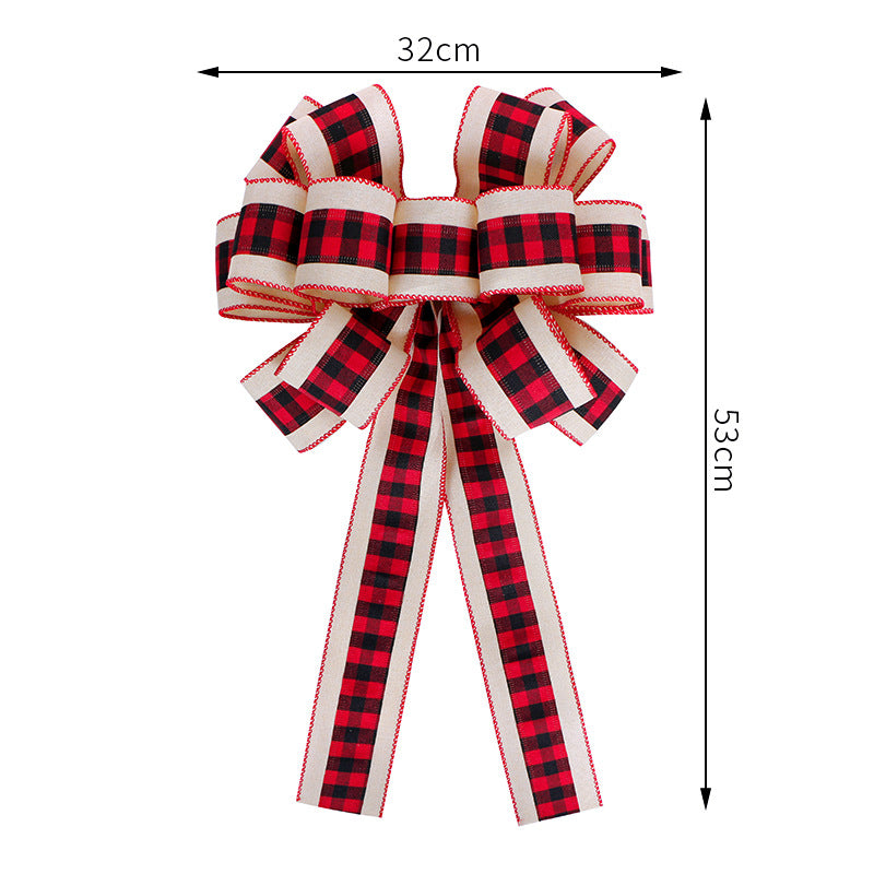 XL Size Christmas Ribbon Bow