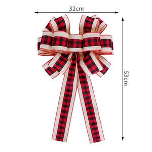 XL Size Christmas Ribbon Bow