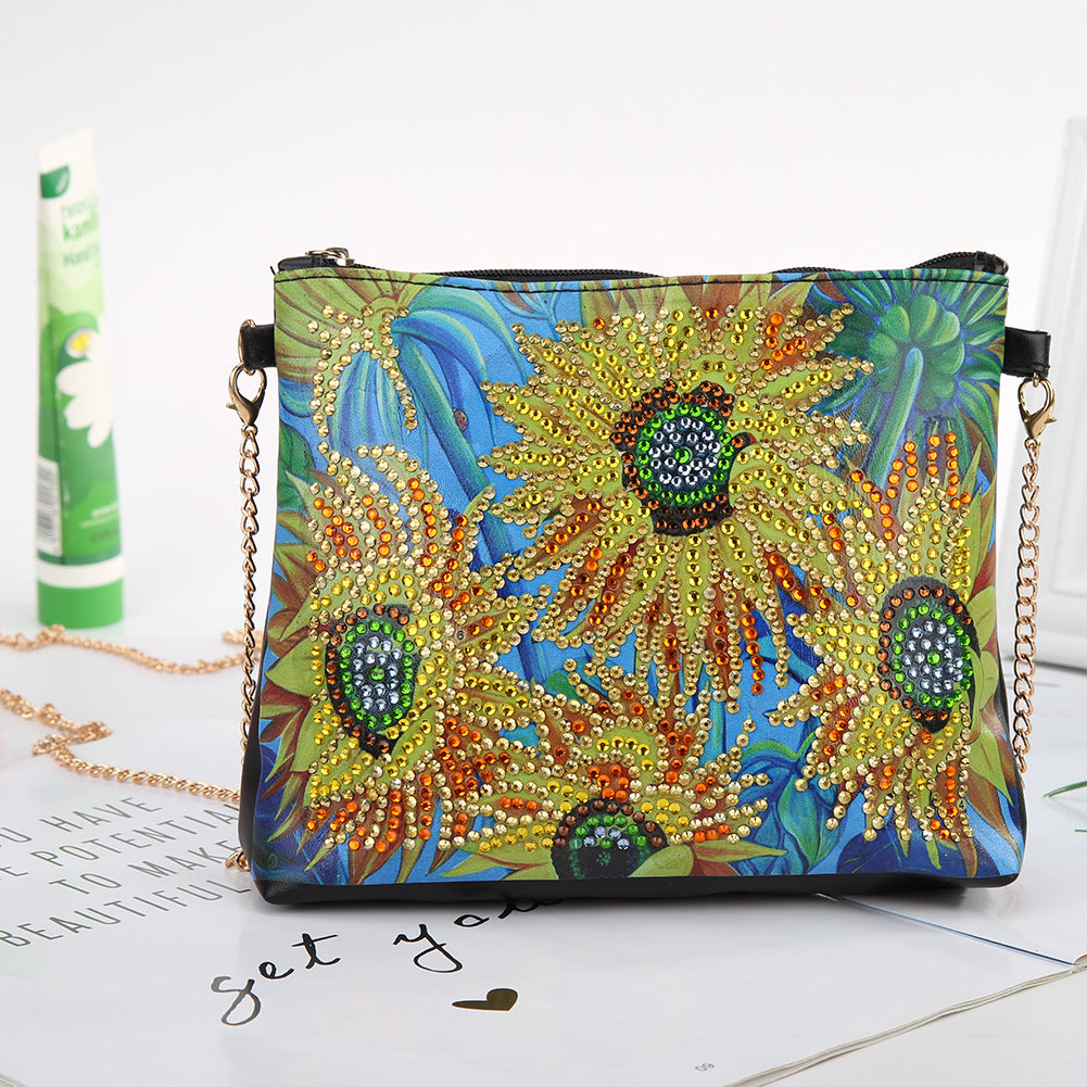 Sunflower DIY Diamond Painting Handbag