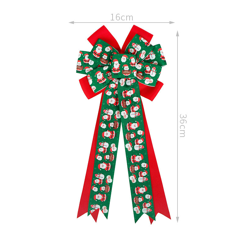 XL Size Christmas Ribbon Bow