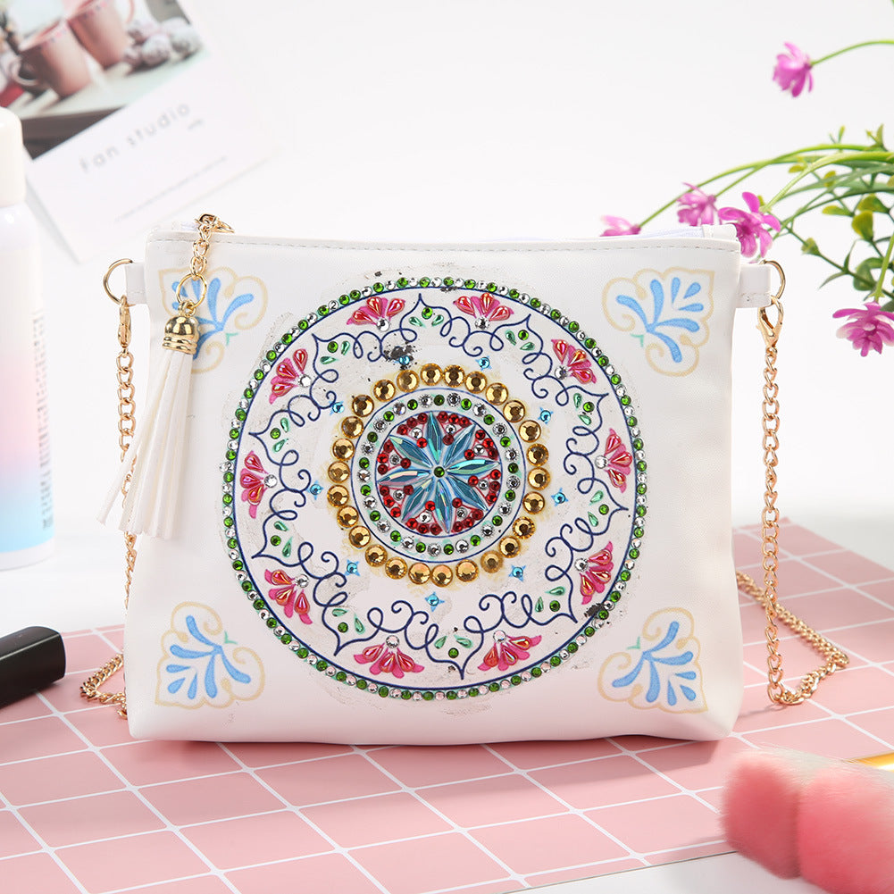 Japanese Mandala DIY Diamond Painting Handbag-DIY Diamond Painting