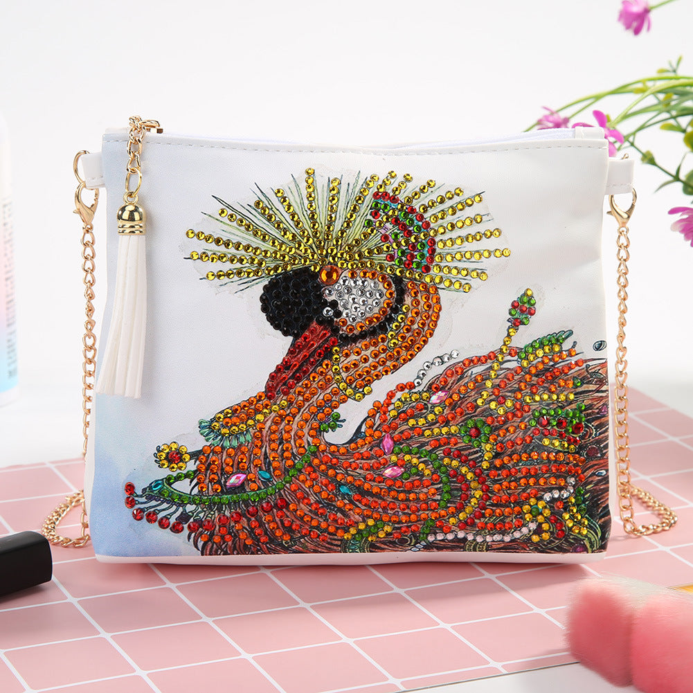 Flamingo DIY Diamond Painting Handbag-DIY Diamond Painting