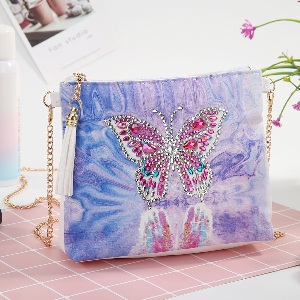 Unicorn Dream Butterfly DIY Diamond Painting Handbag-DIY Diamond Painting