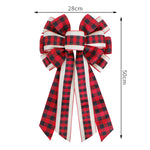 XL Size Christmas Ribbon Bow