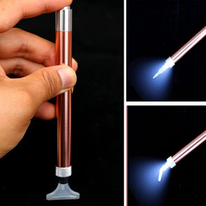 Curved LED Applicator Pen