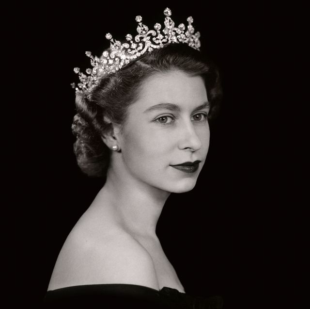 Queen Elizabeth - Monochrome-DIY Diamond Painting