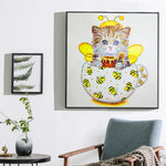Teacup Cat-DIY Diamond Painting
