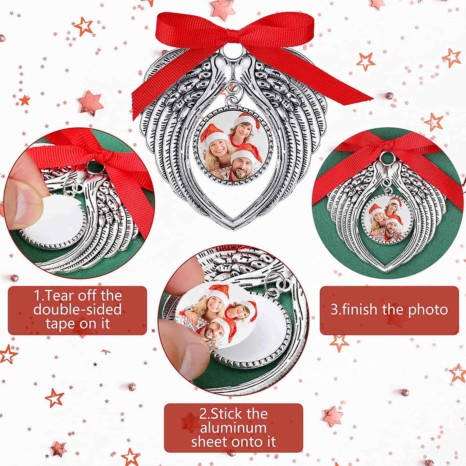 Custom Angel Wings Ornament-DIY Diamond Painting