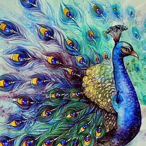 Peacock Queen-5D DIY Diamond Painting , Diamond Painting kit