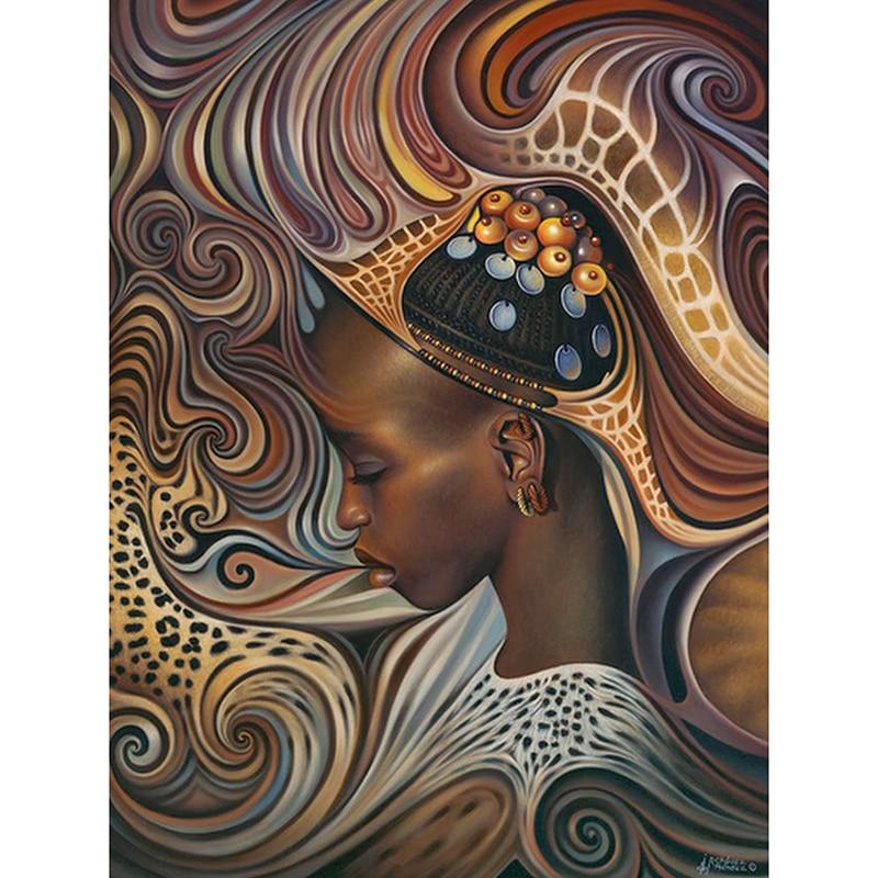 African Princess-DIY Diamond Painting