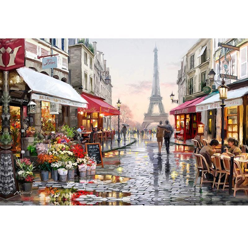 Romantic Paris-5D DIY Diamond Painting , Diamond Painting kit